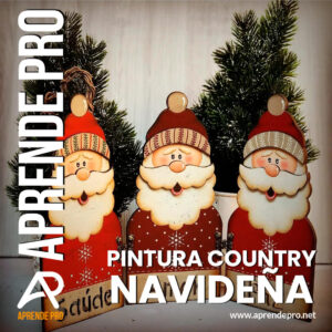 Pintura Country Navideña